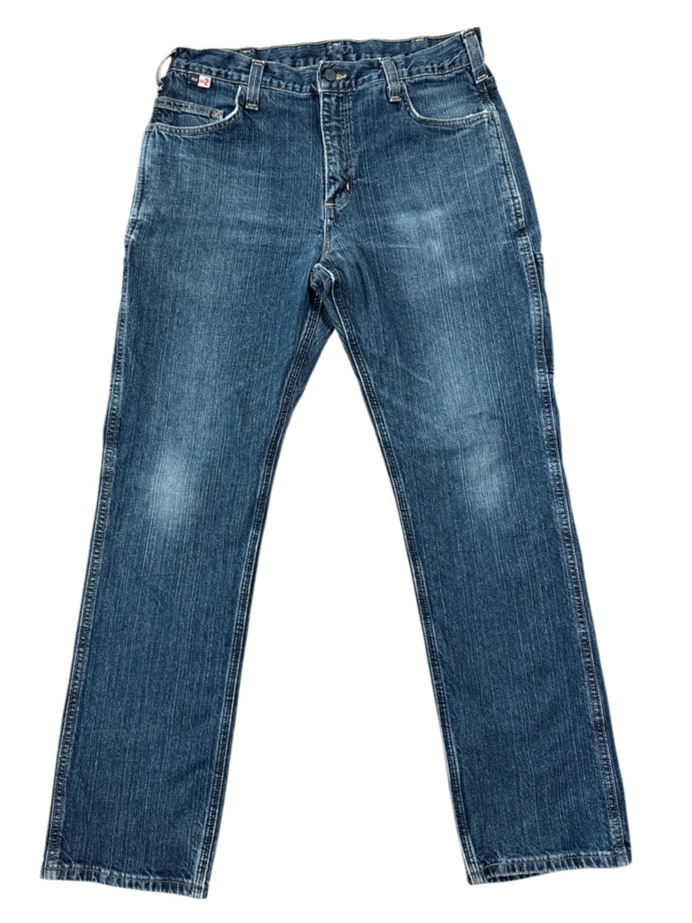 Carhartt 2112 CAT 2 Relaxed Fit Straight Leg Flame Resistant Mens Size 34x32
